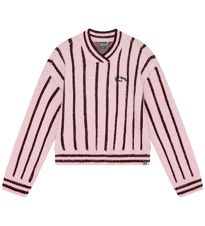 Indian Blue Jeans Bluse - Strik - Flushing Pink