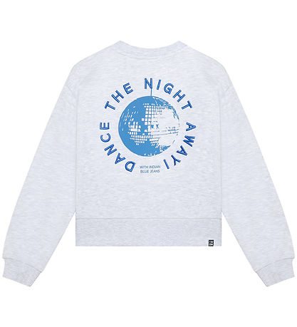 Indian Blue Jeans Sweatshirt - Grey White Melange