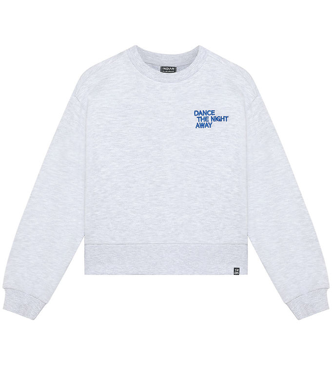 Indian Blue Jeans Sweatshirt - Grey White Melange