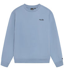 Indian Blue Jeans Sweatshirt - Mid Blue Ash