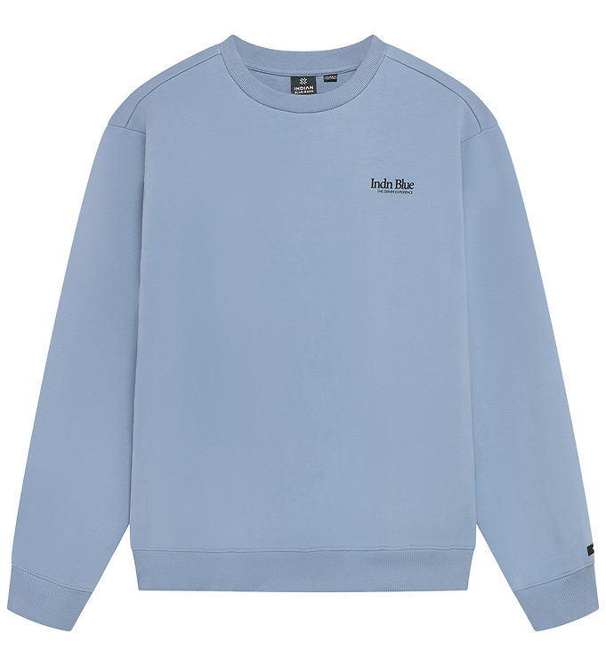 Indian Blue Jeans Sweatshirt - Mid Blue Ash