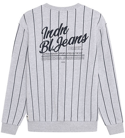 Indian Blue Jeans Sweatshirt - Fresh Grey Melange