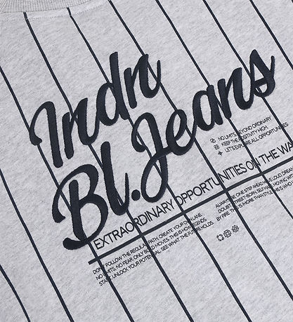Indian Blue Jeans Sweatshirt - Fresh Grey Melange