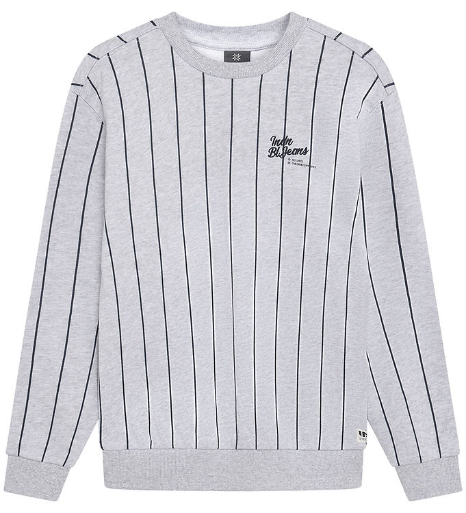 Indian Blue Jeans Sweatshirt - Fresh Grey Melange