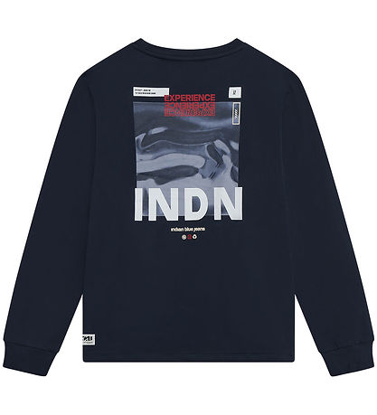 Indian Blue Jeans Bluse - Deep Navy