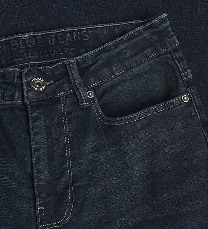 Indian Blue Jeans Jeans - Wide Straight Fit - Dark Denim