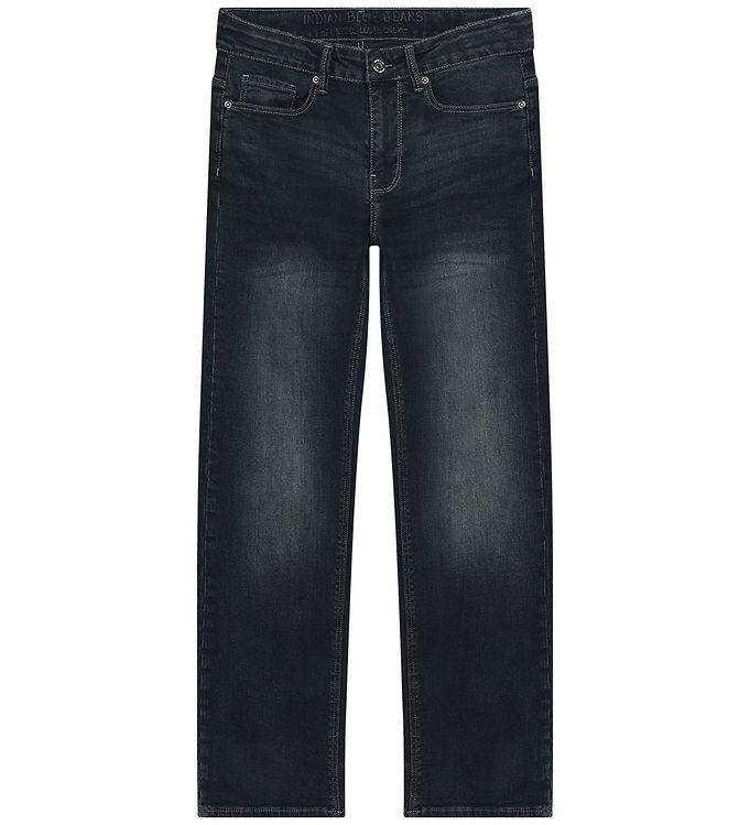 Indian Blue Jeans Jeans - Wide Straight Fit - Dark Denim