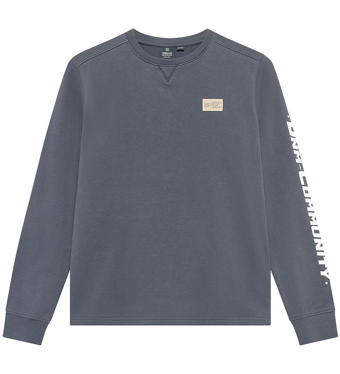 Indian Blue Jeans Bluse - Mid Grey