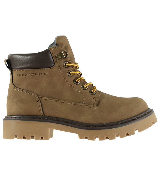 Tommy Hilfiger Støvler - Brown/Dark brown