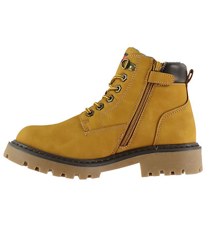 Tommy Hilfiger Vinterstøvler - Ochre/Mørkebrun
