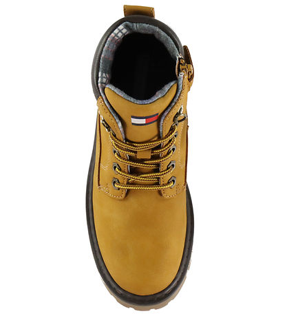 Tommy Hilfiger Vinterstøvler - Ochre/Mørkebrun
