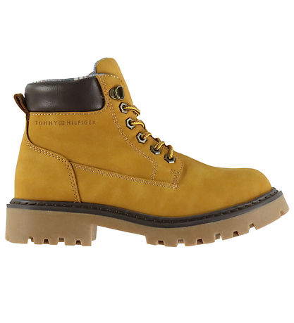 Tommy Hilfiger Vinterstøvler - Ochre/Mørkebrun
