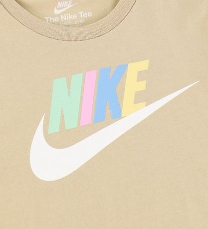 Nike T-shirt - Linen/Multi