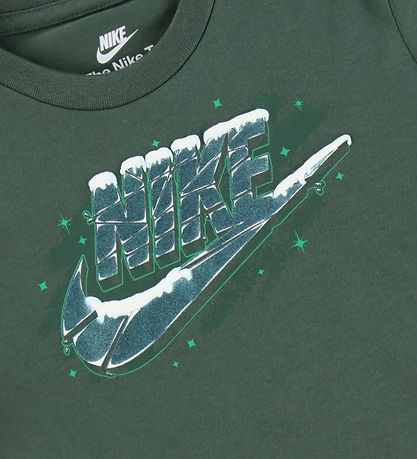 Nike T-shirt - Icy Futura - Camo Green