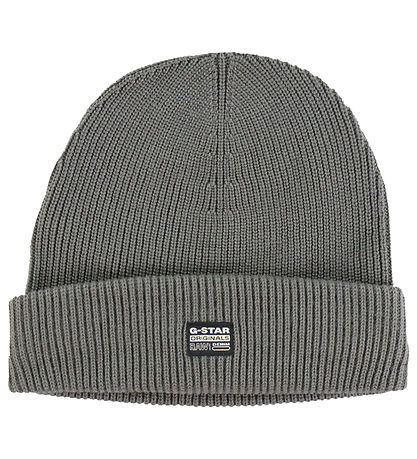 G-Star RAW Beanie - Strik - Effo Long - Grey Pewter