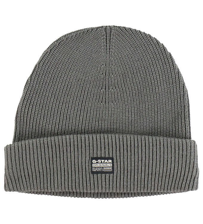 G-Star RAW Beanie - Strik - Effo Long - Grey Pewter