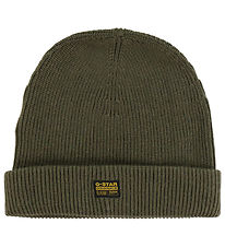 G-Star RAW Beanie - Strik - Effo Long - Dark Khaki