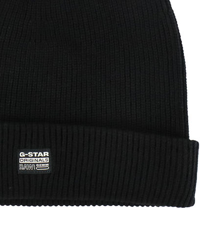G-Star RAW Beanie - Strik - Effo Long - DK Black