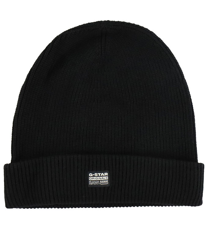 G-Star RAW Beanie - Strik - Effo Long - DK Black