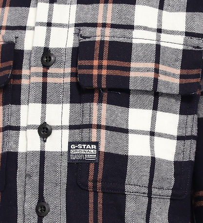 G-Star RAW Skjorte - Salute/Milk Check