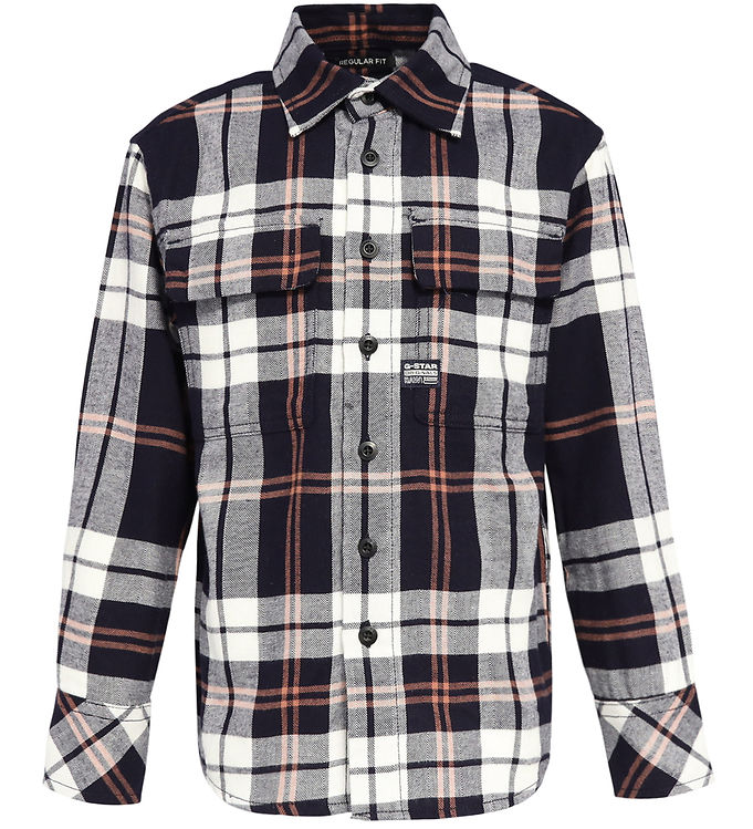 G-Star RAW Skjorte - Salute/Milk Check