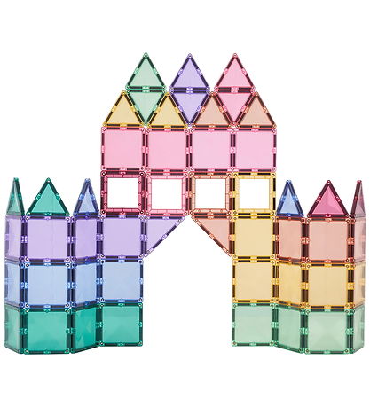 Connetix Magnetsæt - 104 Dele - Pastel Creative Pack