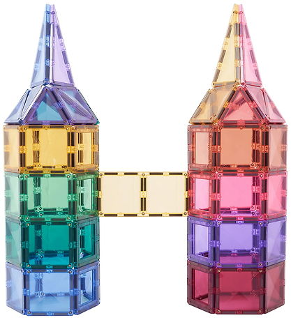 Connetix Magnetsæt - 104 Dele - Pastel Creative Pack