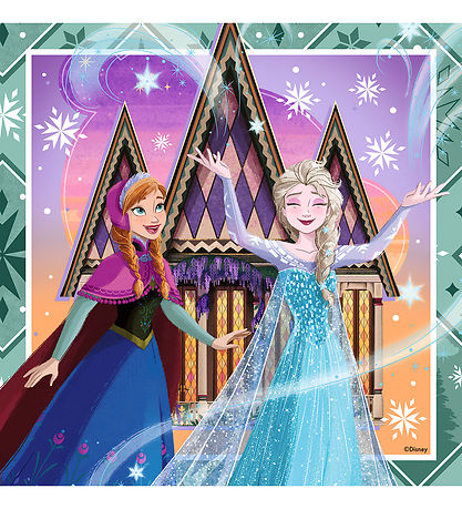 Ravensburger Puslespil - 3x49 Brikker - Disney Frozen