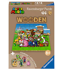 Ravensburger Puslespil - 44 Brikker - Wooden -  Super Mario