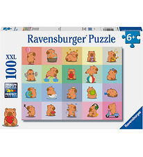 Ravensburger Puslespil - 100 Brikker - Capybara