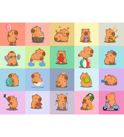 Ravensburger Puslespil - 100 Brikker - Capybara