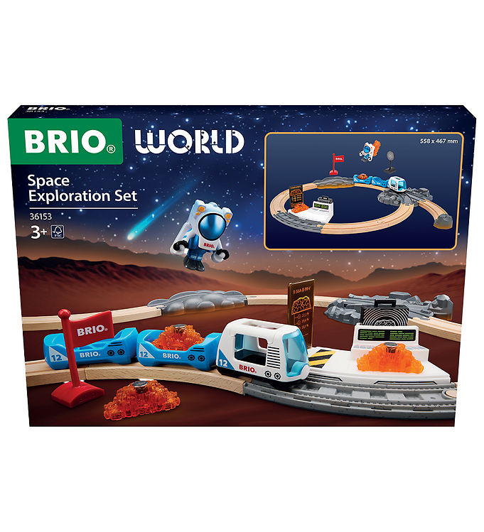 Brio Togbane-sæt - Rumforskning - 36153