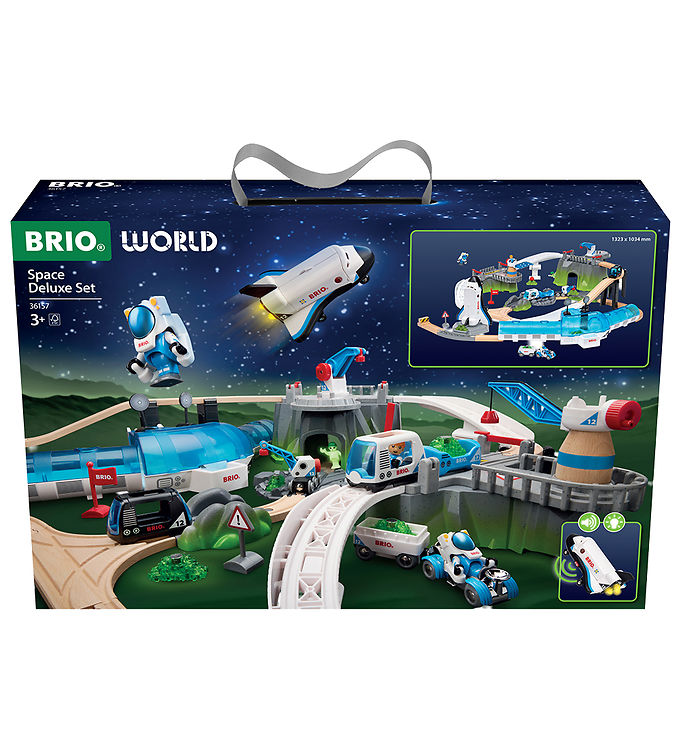 BRIO Togbane - Space Deluxe Sæt - 36157
