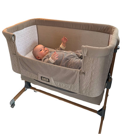 STORK Bedside Crib - Beige