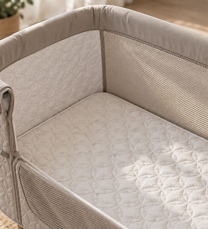STORK Bedside Crib - Beige