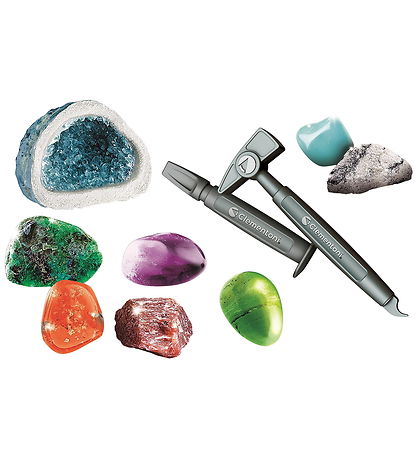 Science & Play Kreasæt - Minerals and Geodes