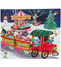 Eeboo Jigsaw Puzzle - 36 Bricks - Carousel