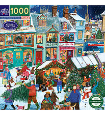 Eeboo Puslespil - 1000 Brikker - Holiday Marketplace
