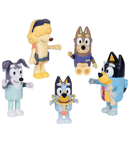 Bluey Figurer - 5-Pak - Dream Jobs