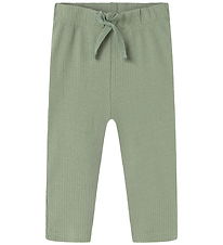 MarMar Bukser - Bomuld/Modal - Rib - Pitti - Frosted Green