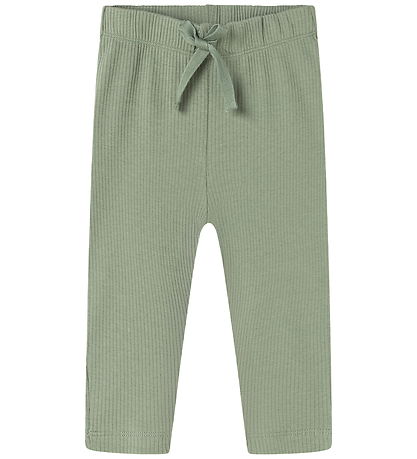 MarMar Bukser - Bomuld/Modal - Rib - Pitti - Frosted Green