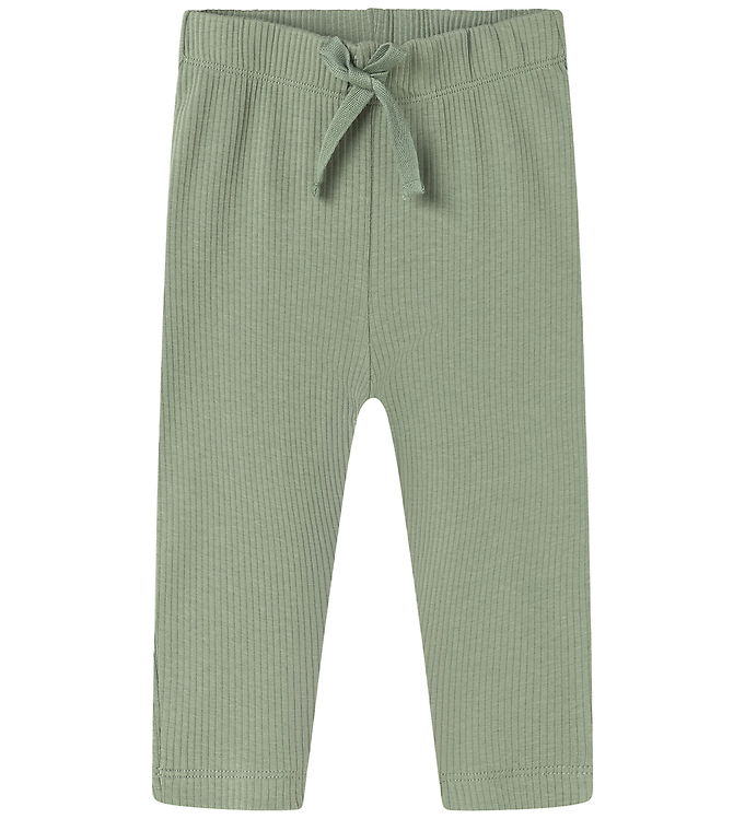 MarMar Bukser - Bomuld/Modal - Rib - Pitti - Frosted Green