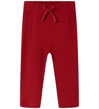 MarMar Bukser - Bomuld/Modal - Rib - Modal - Pitti - Cherry