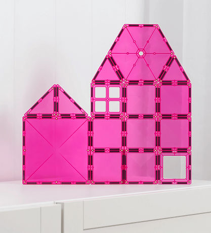 Connetix Magnetsæt - 20 Dele - Charity Pack Pink