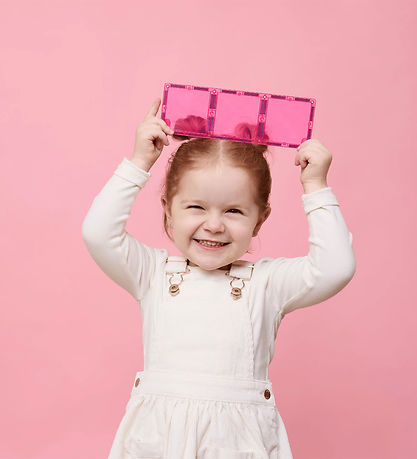 Connetix Magnetsæt - 20 Dele - Charity Pack Pink