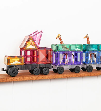 Connetix Magnetsæt - 50 Dele - Pastel Transport Pack