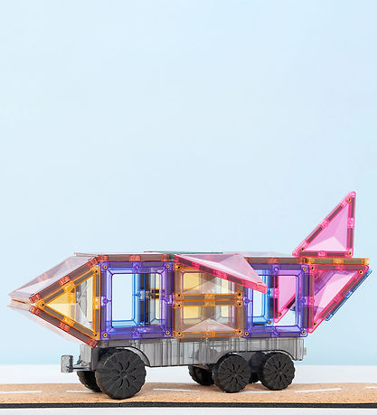 Connetix Magnetsæt - 50 Dele - Pastel Transport Pack