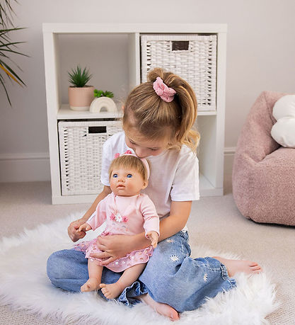 Tiny Treasures Dukketøj - Bunny Flower Outfit