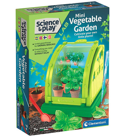 Science & Play - Mini Greenhouse m. Tilbehør