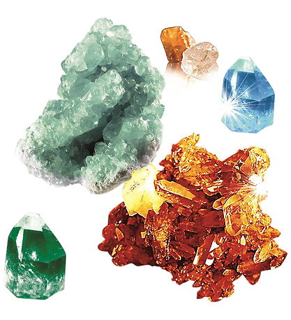 Science & Play - Kreasæt - Mini Crystals